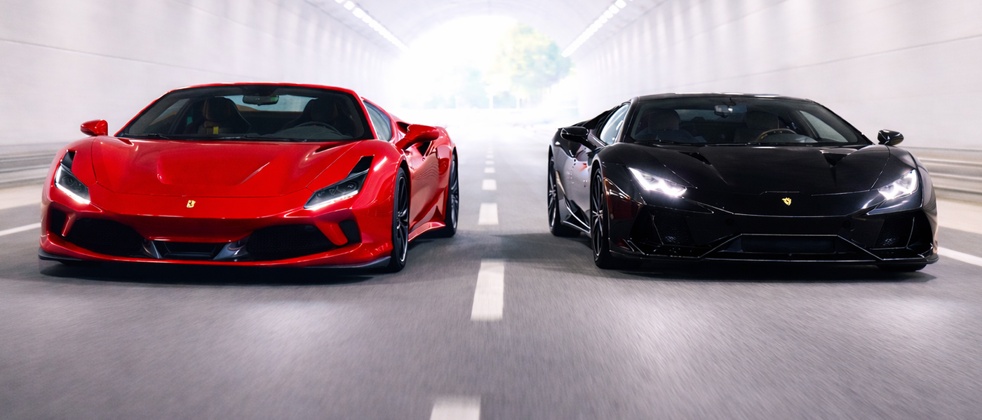 Ferrari und Lamborghini mieten