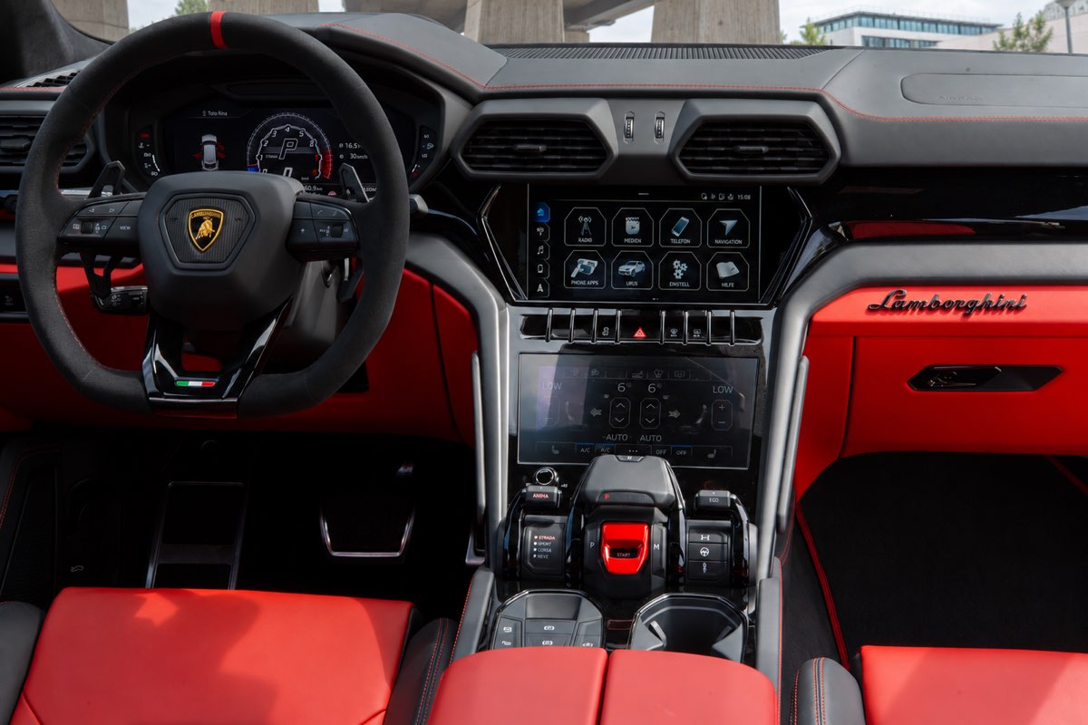Innenraum des Lamborghini Urus