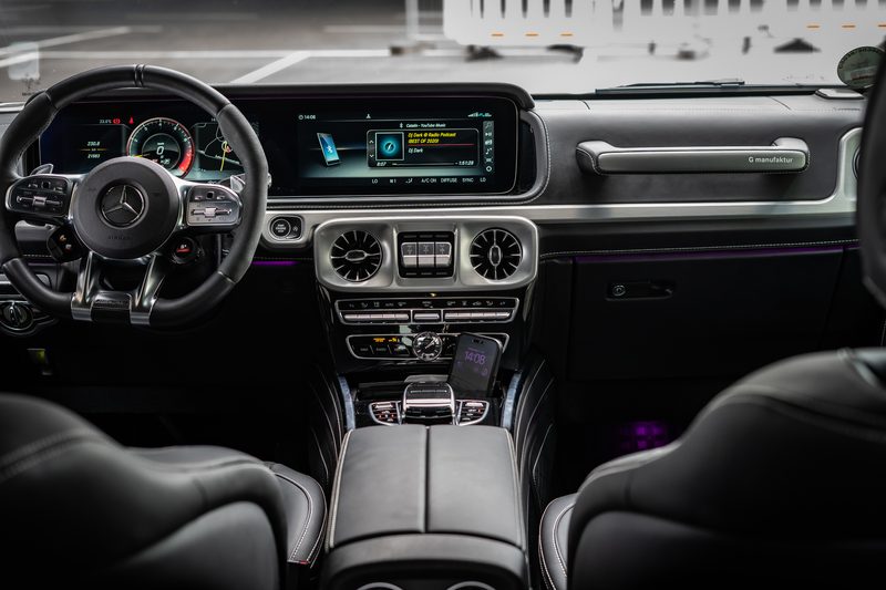 Cockpit des Mercedes-AMG G 63