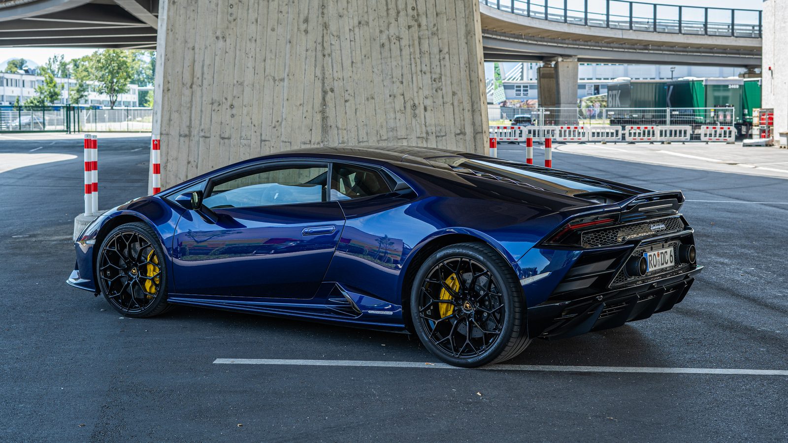 Lamborghini Huracán EVO aus der Flotte von Diamond Cars