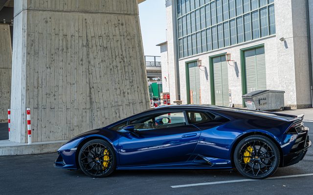 Lamborghini Huracán EVO aus der Flotte von Diamond Cars
